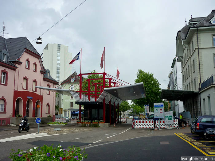 Граница Швейцария - Франция